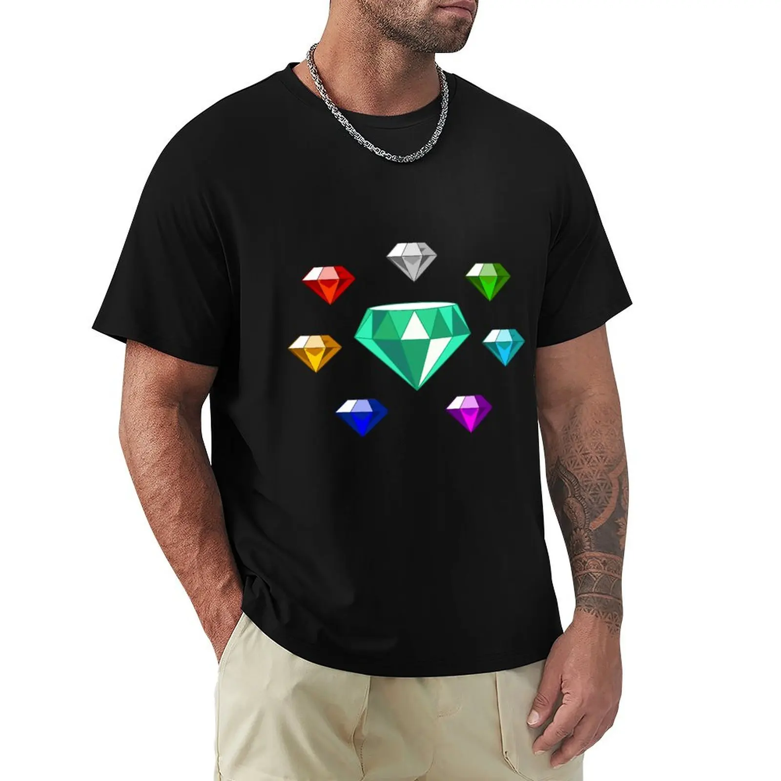 The emeralds T-Shirt Quick Dry Sports Short Sleeve Tee