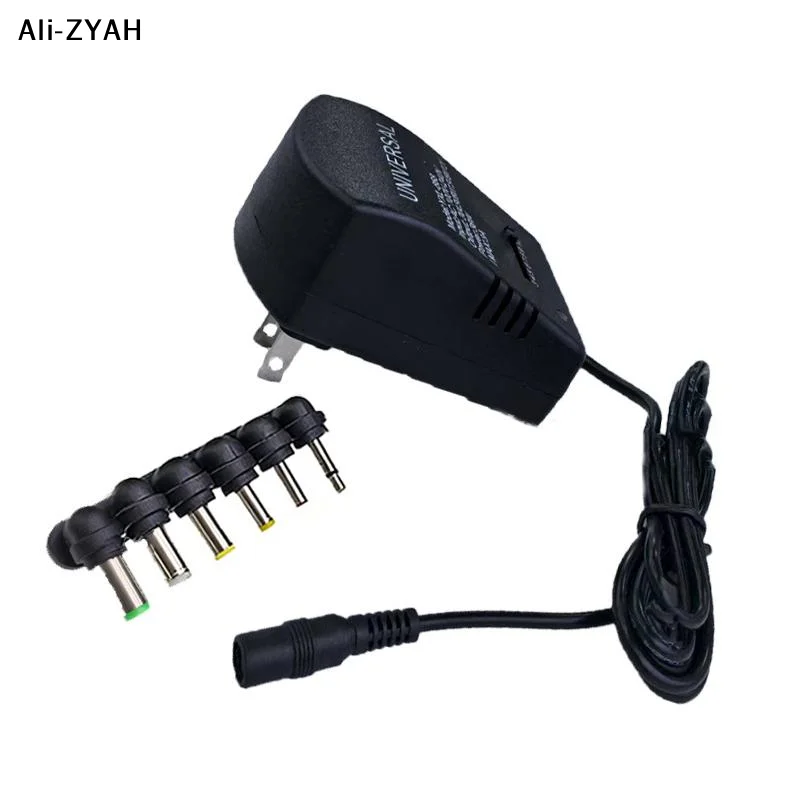 【ZYAH】1 Set Multi Voltage AC220V TO DC3V 4.5V 6V 7.5V 9V 12V EU US Converter Adapter Plug Adjust Adapter Power Supply Charger