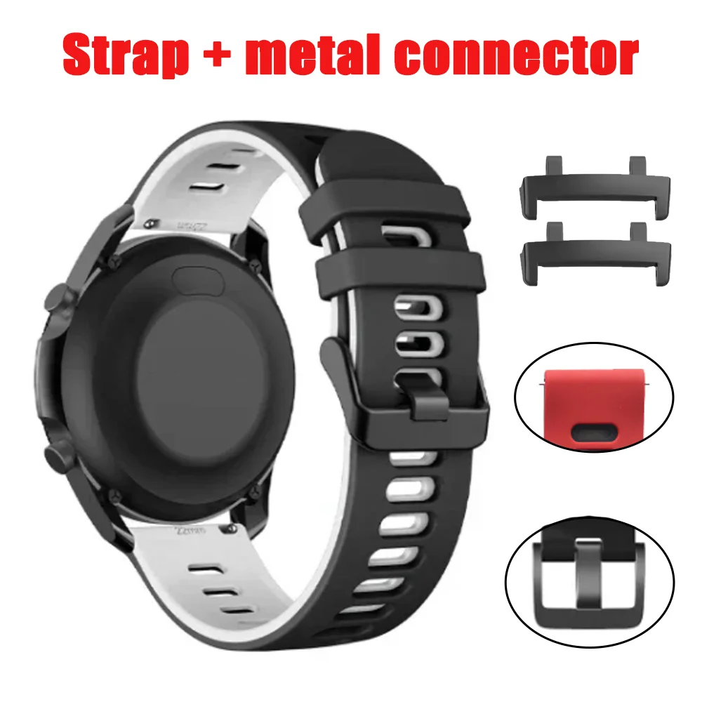 Silicone WatchBand For Amazfit T-rex 3 Smart Watch Watchband Sport Band For Huami Amazfit T-rex 3 Bracelet Accessories Correa