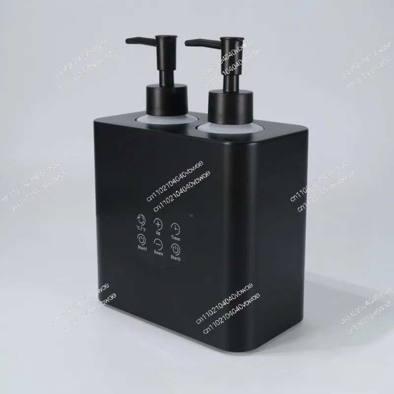 New double tube touch display massage essential oil body lotion heater