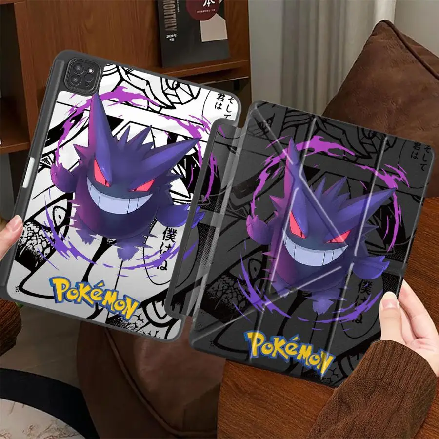 Tablet Case For iPad Pro 2025 Pro 11th 10th 9th 8th 7th 12.9inch Mini 6 7 Air 4 5 M3 M2 1 2 M4 11inch Holder Cover Pokemon Comic
