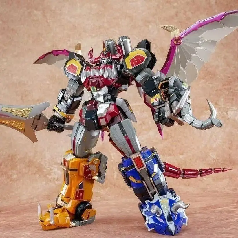 Nuevo Modelo De Rahfaga ZL-01 KO FLAMETOYS BEAST LORD Dragon Cesar Megazord Aleacion Producto Terminado Modelo Figuras De Acciones