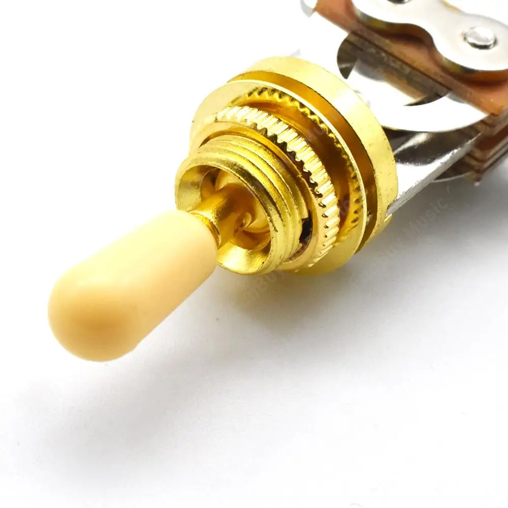 1Pcs 3 Way Guitar Pickup Switch Pickup Toggle Selector for LP ST FD Electric Guitar Guitar Accessories Gold