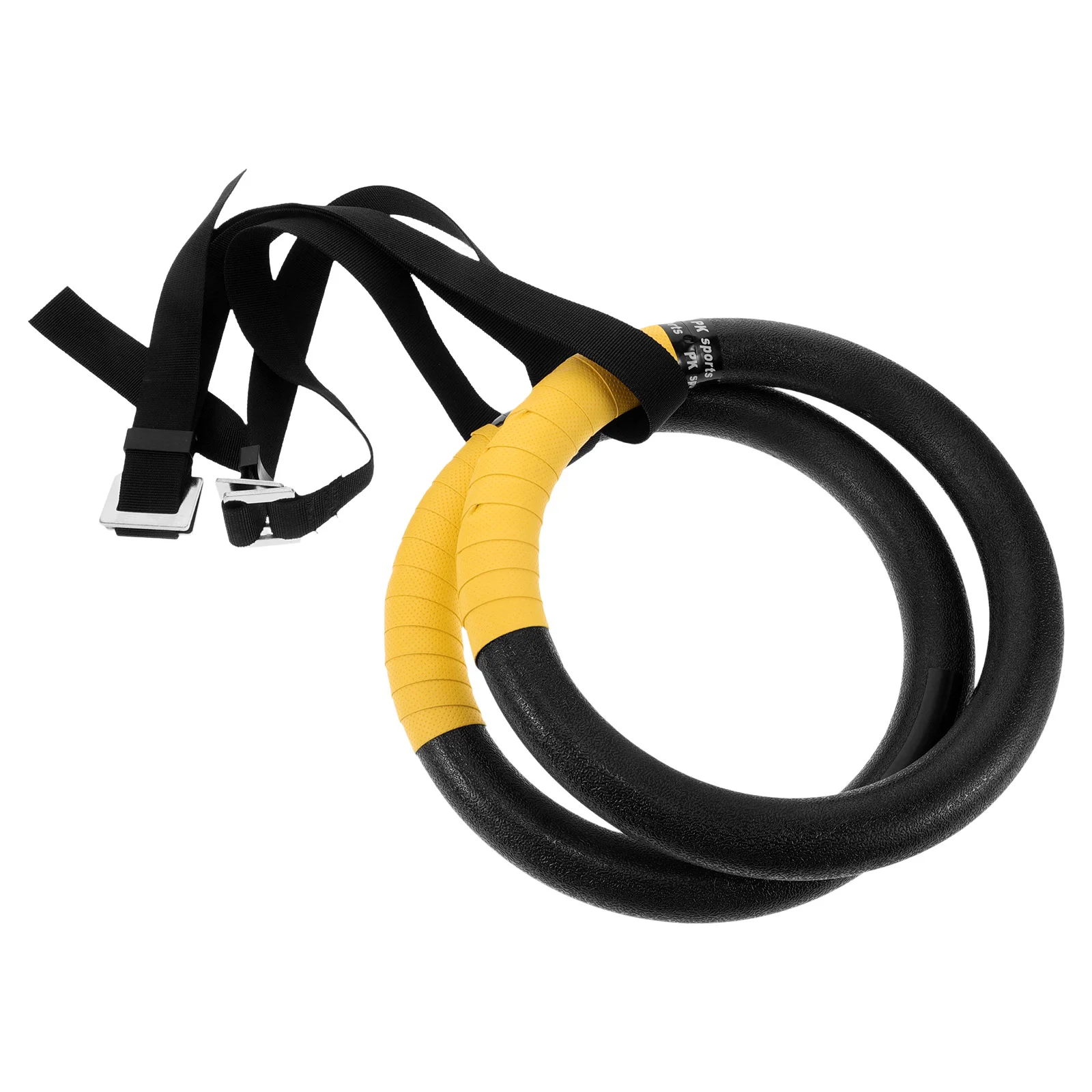 Fitness Rings Calisthenics Gymnastics Workout for Men Exercise Equipment Home with Straps Pull up Accessories to Stretch