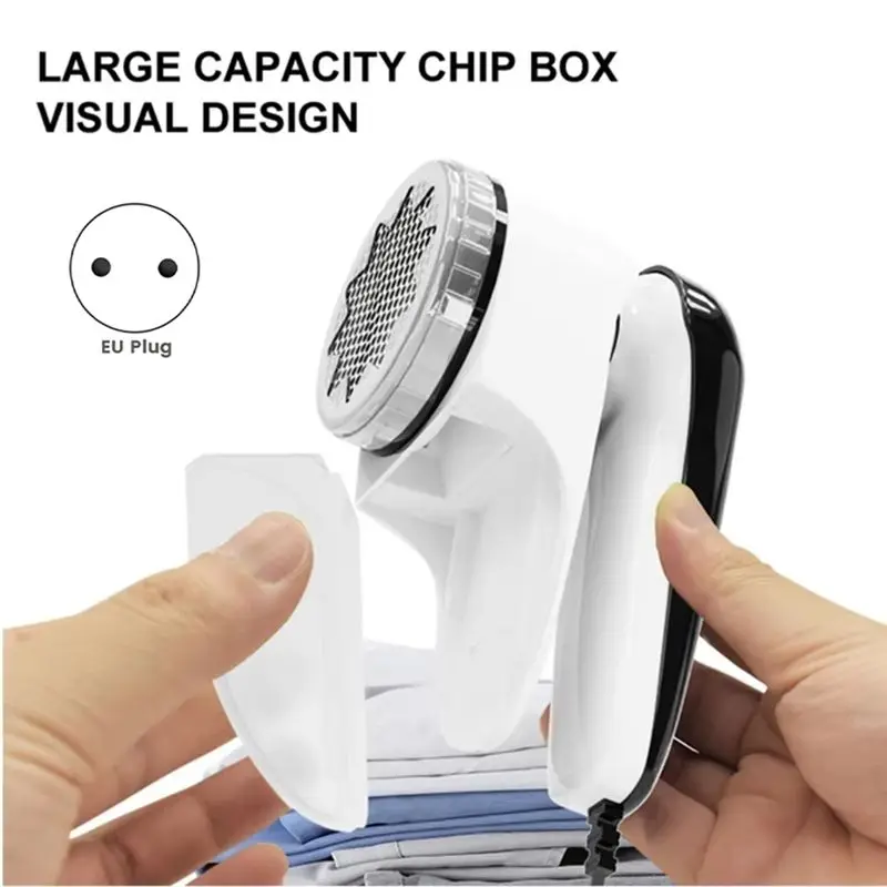 Electric Fabric Shaver - Fuzz Pills Pilling Trimmer For Clothes & Furniture, Compact & Lightweight, EU Plug-[A22I Store]