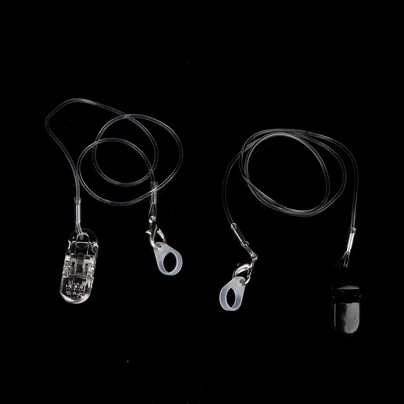 1Pc Hearing Aid Clip Clamp Rope Holder Protector Falling Losing Storage Case Box