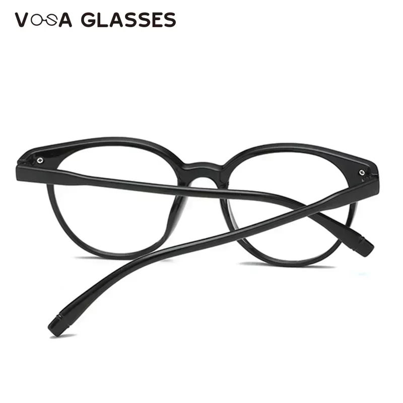 Transparent Computer Glasses Men Women Retro Round Anti Blue Light Computer Glasses Reading Playing Games Eye Protection 2023