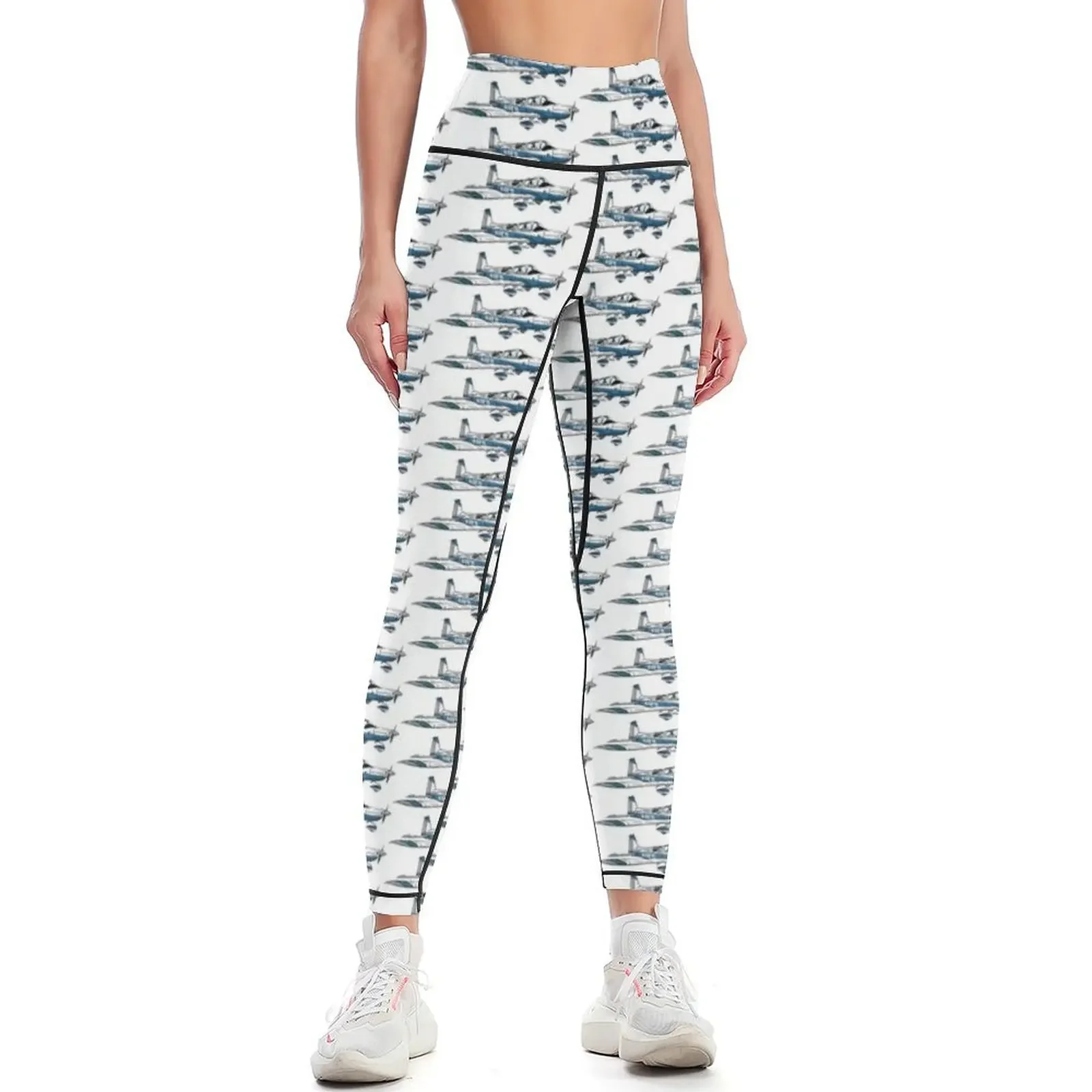 Grumman Cheetah N26875 Leggings gym womans jogging pants sports woman gym exercise clothing for Womens Leggings