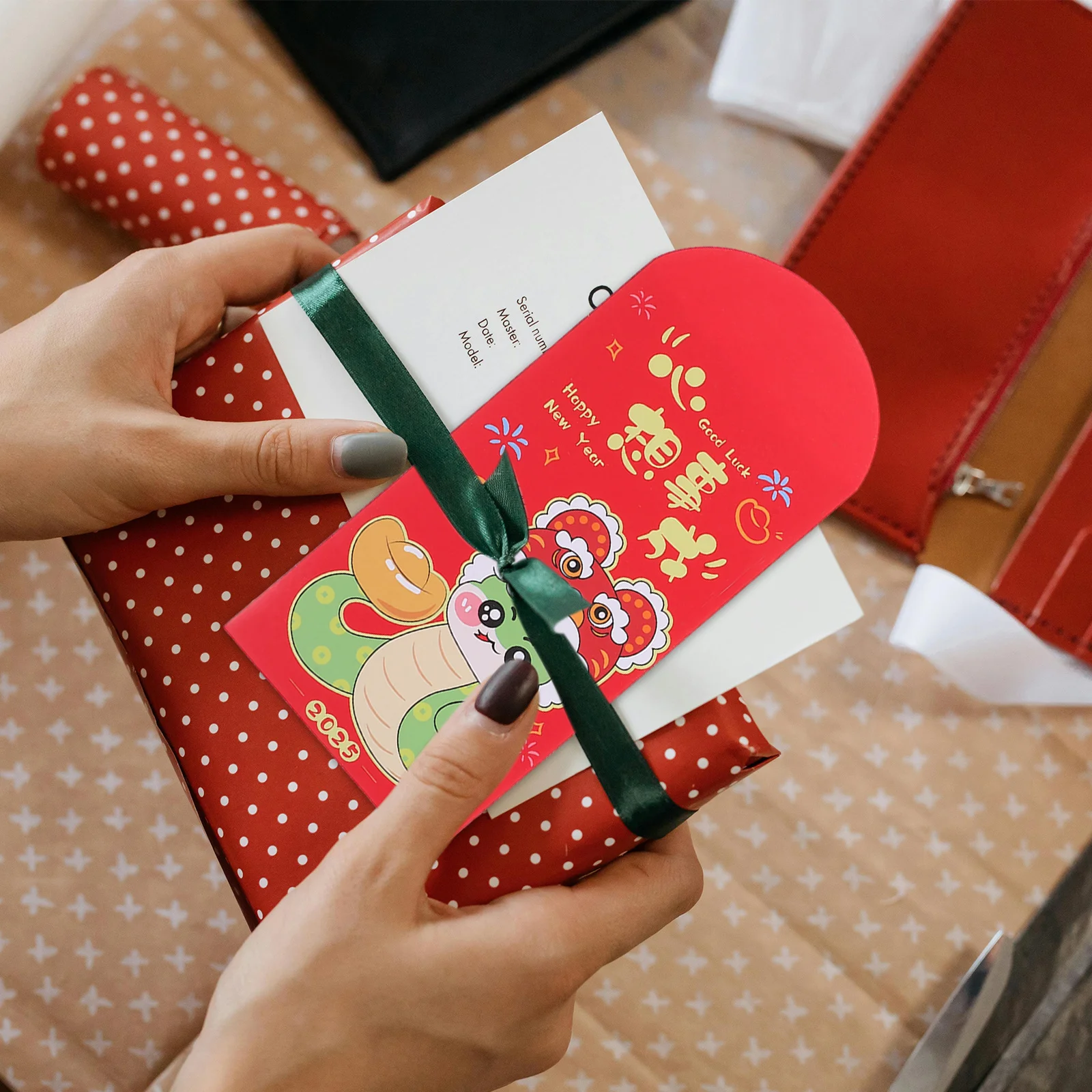 

30pcs Red Envelope Lucky Money Packets Chinese New Year Envelopes Cash Spring Festival Pouches Year Of The Snake Holiday Decor