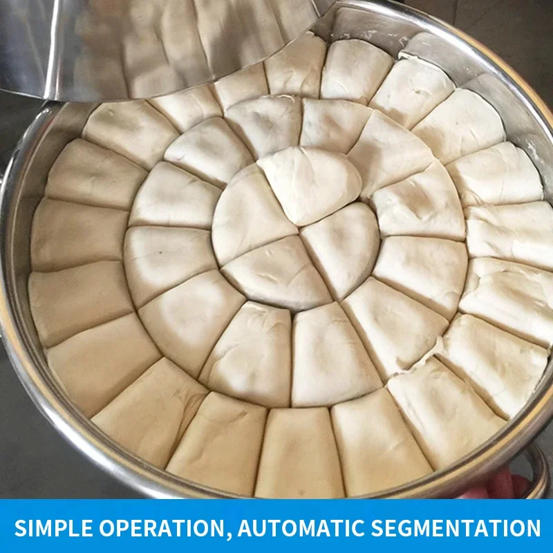 Commercial electric dividing machine 36 pieces fully automatic dough dividing machine moon cake filling flour dough cutting mach