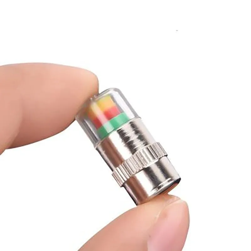 1/2/4PCS Car Tire Pressure Indicator Valve Caps – External Tire Pressure Monitoring Sensor Alert 6