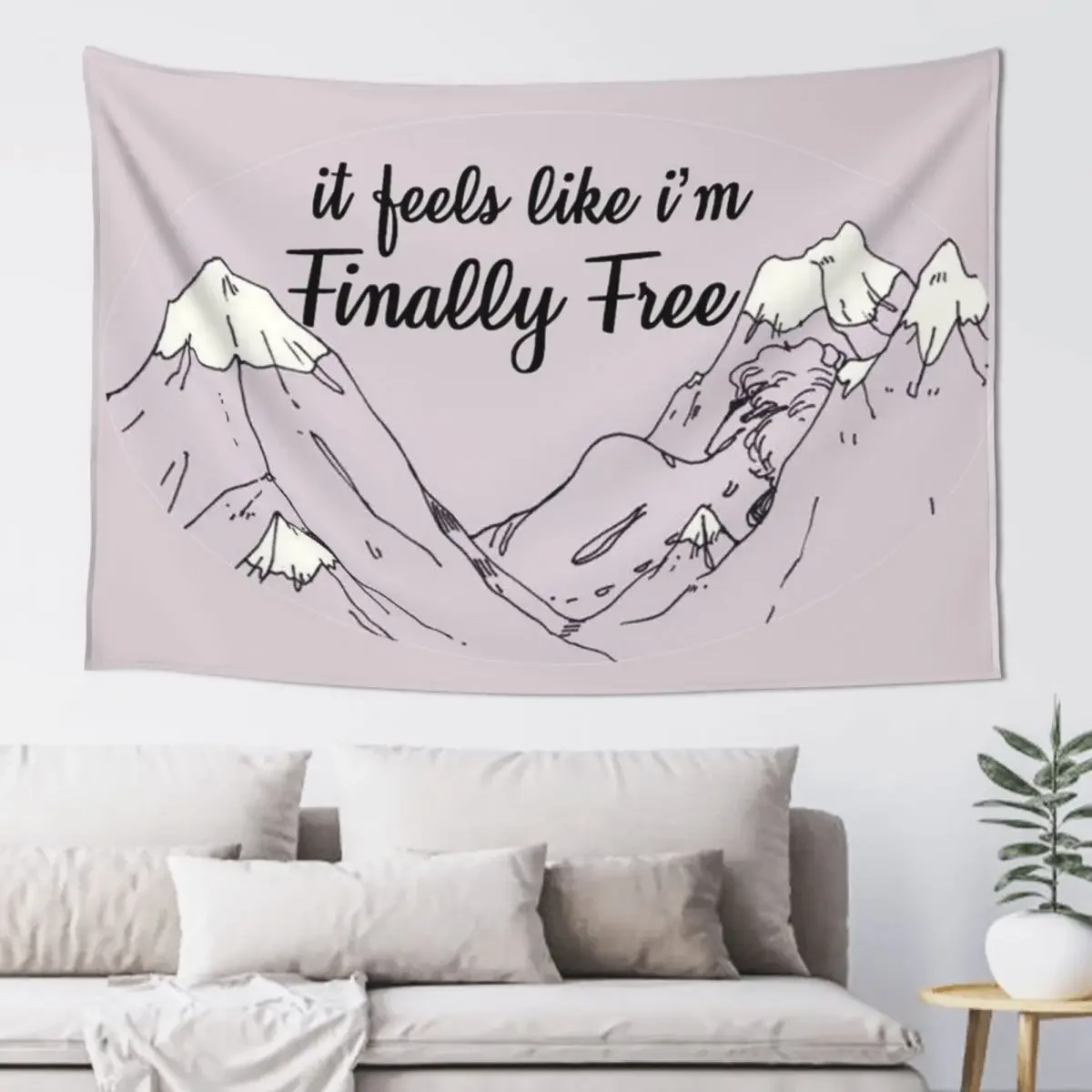 niall finally free smallfoot lyrics Tapestry Home Decorators Cute Decor Bedroom Decor Aesthetic Tapestry