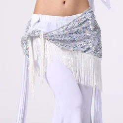 Wholesale belly dance belt for girls belly dance hip scarf sexy tassel sequins belly dance belt women clothing