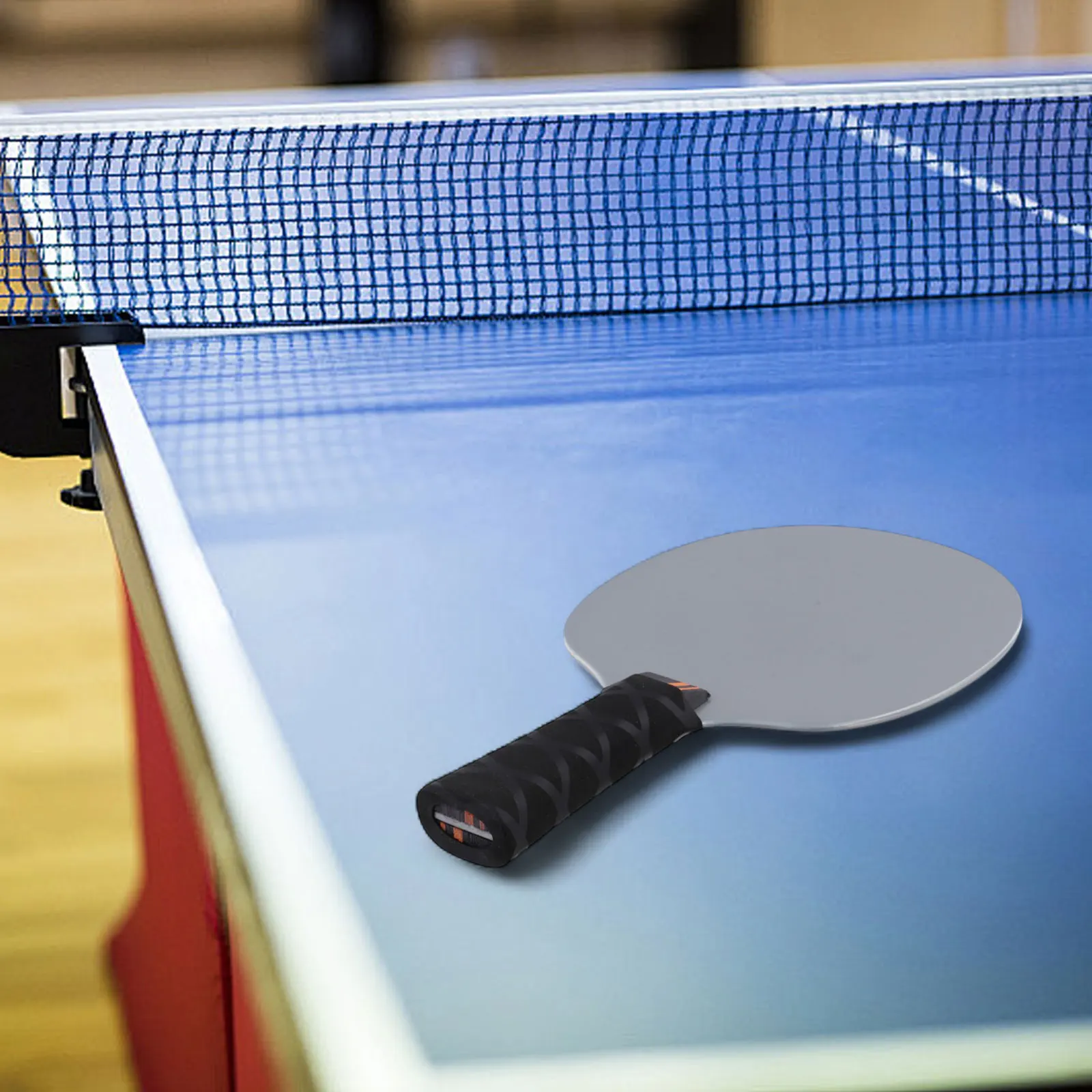 

Нескользящая ручка, металлическая ракетка для настольного тенниса, 241*150 см, эргономичная ручка, ракетка для настольного тенниса, фаска на плечо