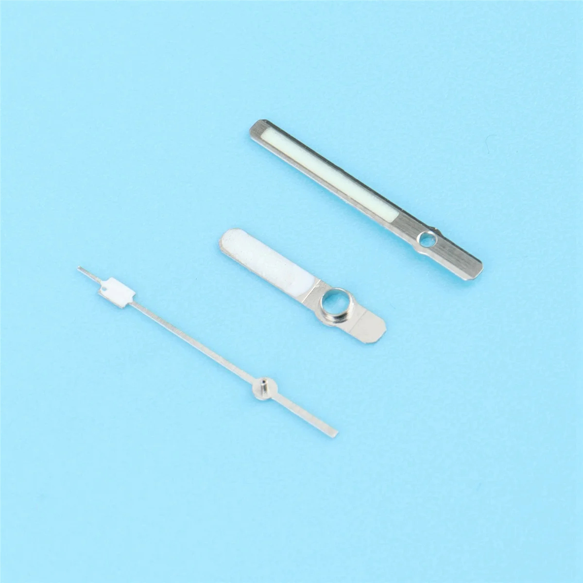 5x 62mas solide Uhrzeiger passen nh35 nh36 eta2824 2836 st2130 Uhrwerk japan c3 super grün drei dimensional