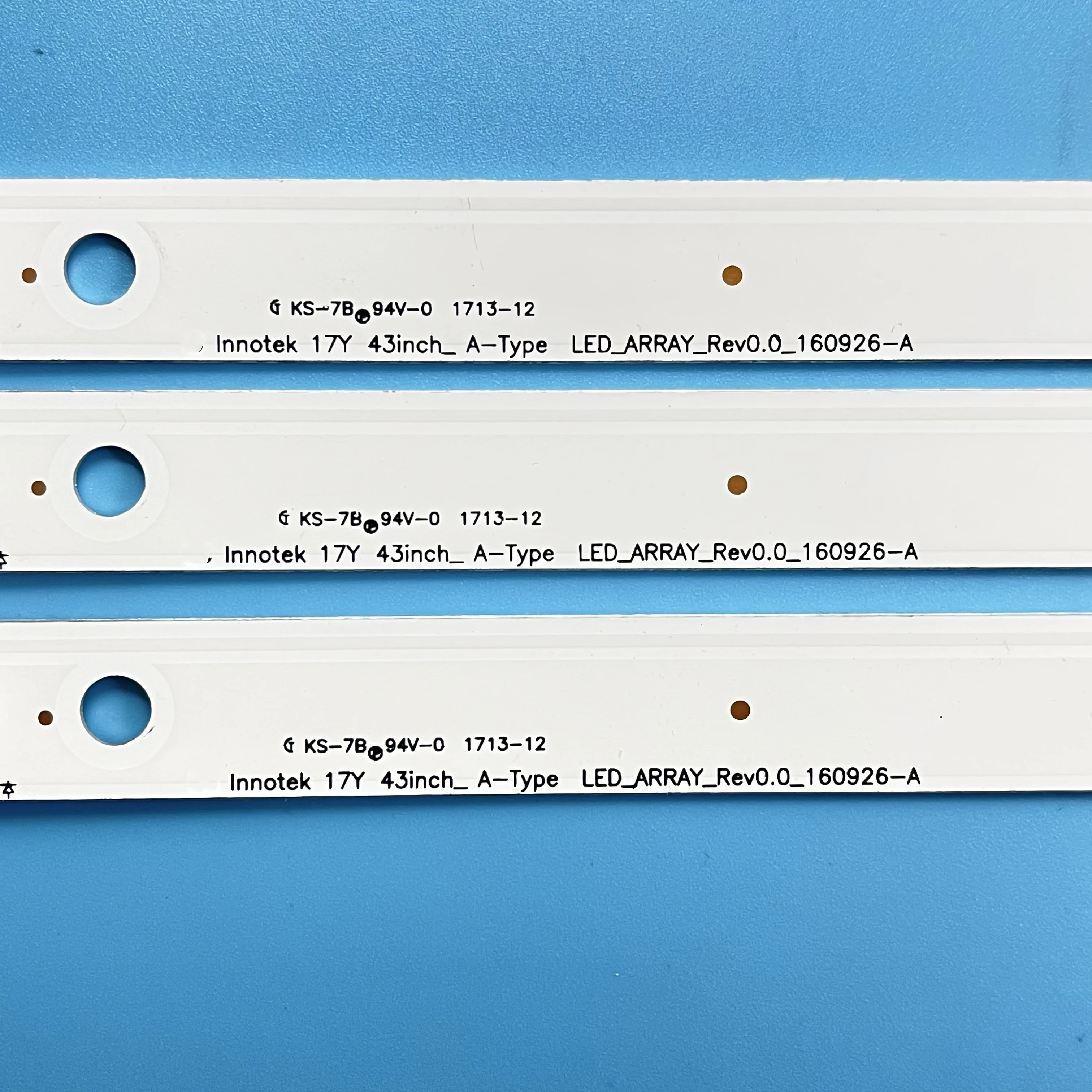LED backlight strip(3) for  43UJ675V 43UJ634V 43LJ624V 43LJ634V 43LJ617T 43UJ701V 43UJ6309 43UJ6307 43UJ670V 43UJ6350 43UJ6500