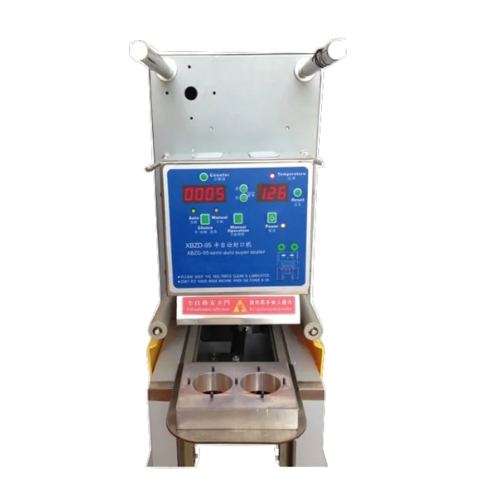 Small manual sealing machine for coffee capsules with 6 holes 4 holes 2 holes