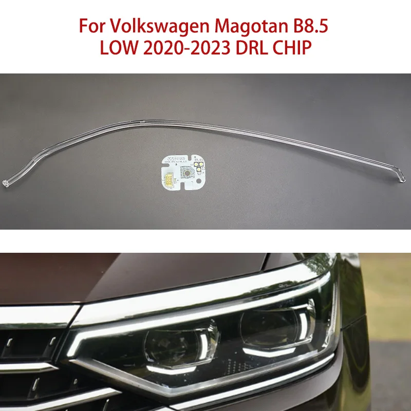 For Volkswagen Magotan B8.5 2020-2023 LOW Car Headlight DRL CHIP White Light Ballast Module Angel Eye Chip Daytime Running Light