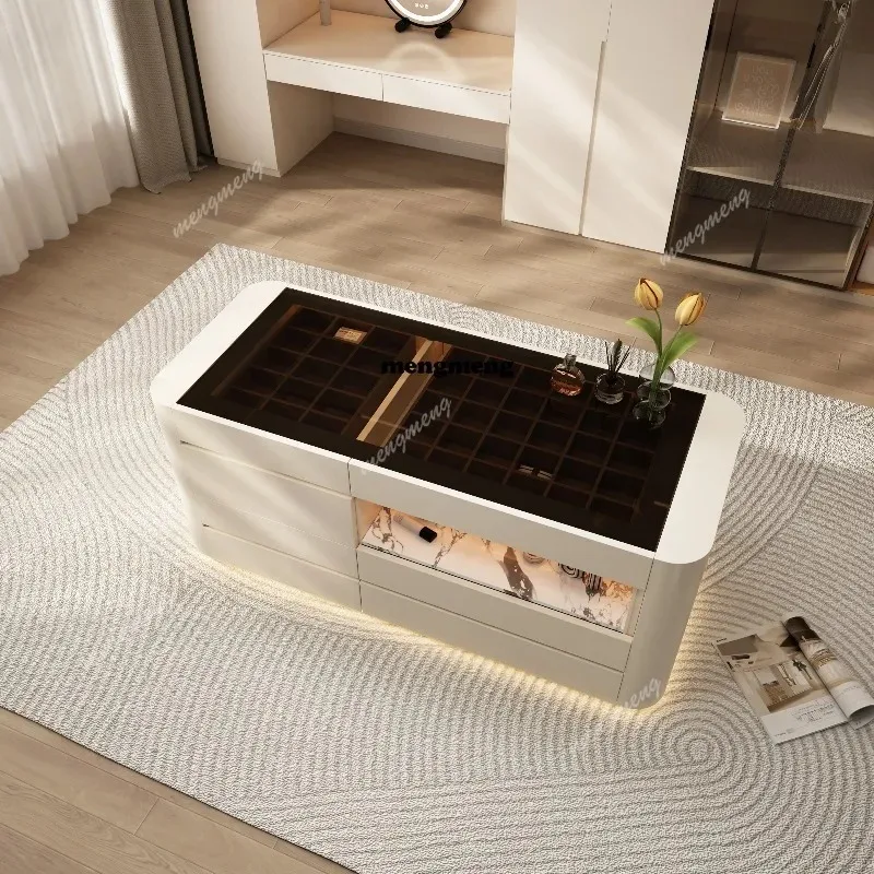 

F5822 Modern Standing Living Room Cabinets Salon Jewelry Organizer Display Cabinet Shelf Luxury Muebles Para El Hogar Home Furni