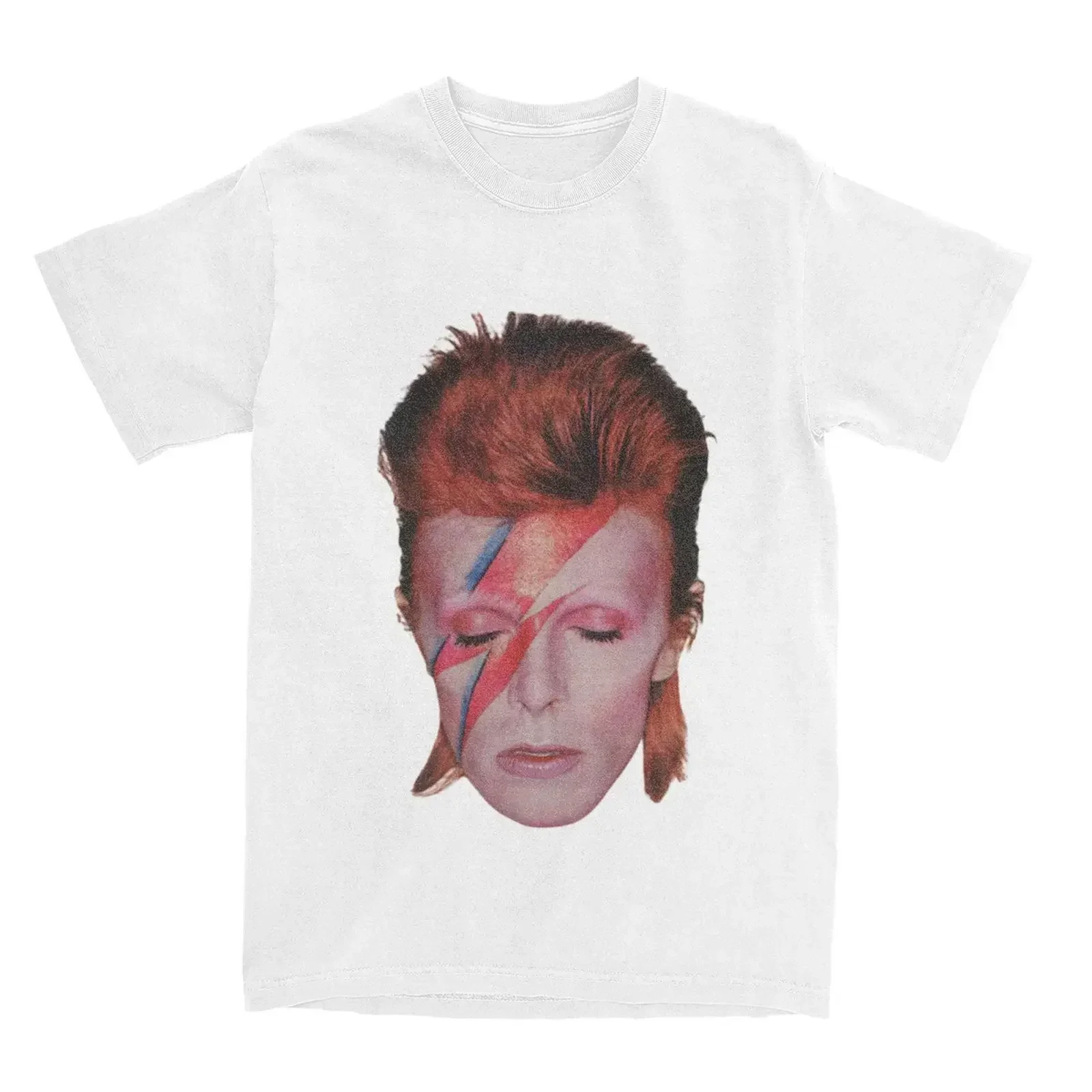 

Davids Star Single Bowies T Shirts for Men 100% Cotton T-Shirts Crew Neck Tee Shirt Short Sleeve Clothing Graphic Printed