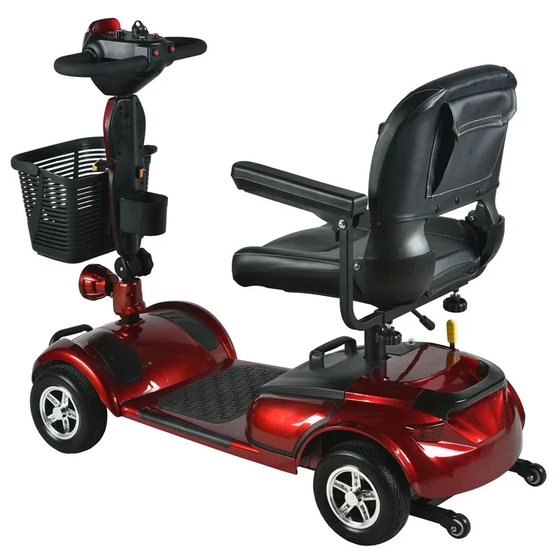 

Складной электросамокат для пожилых людей с сиденьем