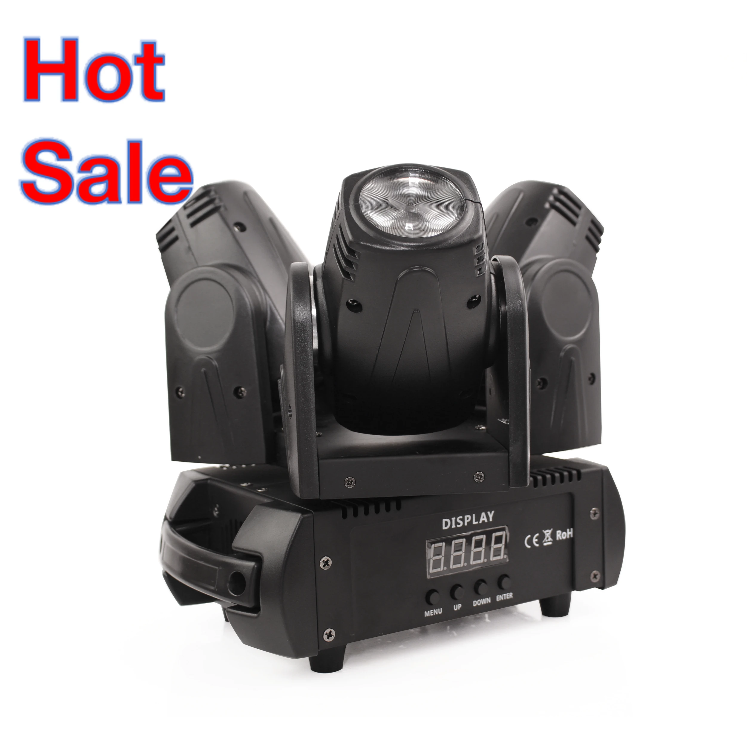 Three heads LED 3PCS*10W RGBW 4in1 LED Infinite beam moving light DJ Stage Party Disco light Moving Head Stage Light