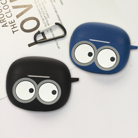 Cartoon case For QCY T20 T17 HT03 /T18 /T19 Case funny Silicone Wireless Bluetooth Earphone cover for QCY T18 MeloBuds cover