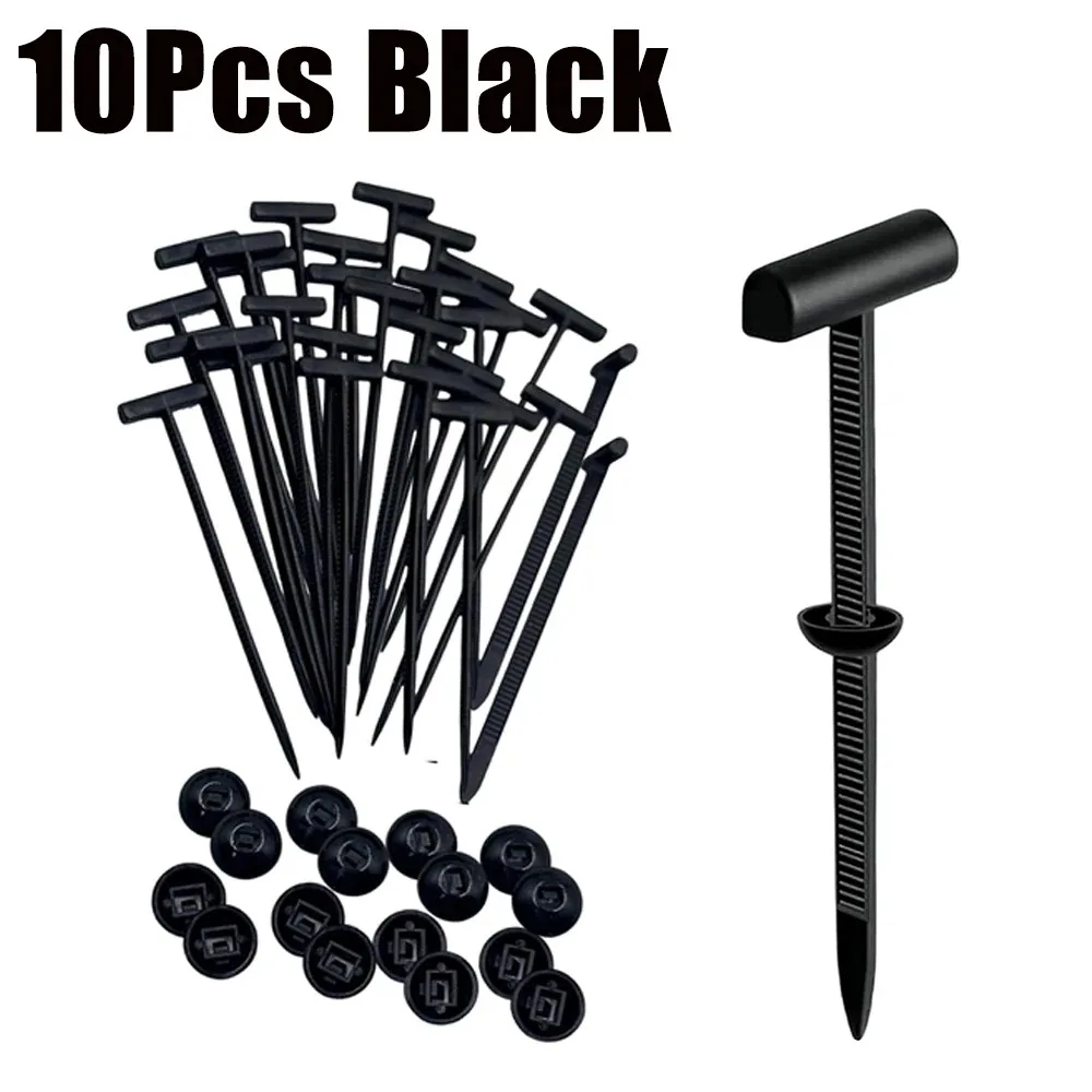 The cable tie buckle is fixed through the core nail, and the wire car is fixed with self-locking cable tie buckle mudguard