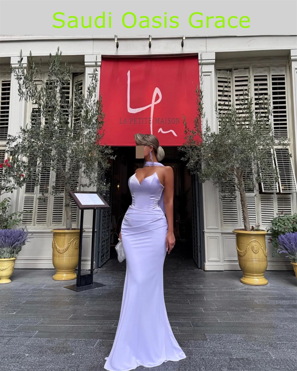 angepasstCustomized Meerjungfrau Einfache Lila Satin Abendkleid Klassische Trägerlosen Spaghetti-trägern Ärmelloses Party Kleid Weiche Pr