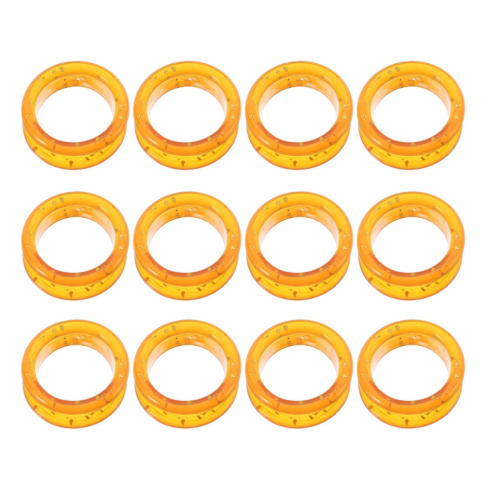 

12Pcs Soft Silicone Scissors Finger Rings Durable Pet Grooming Accessories Dog Shear Finger Grips Precise Scissor Handheld Ring