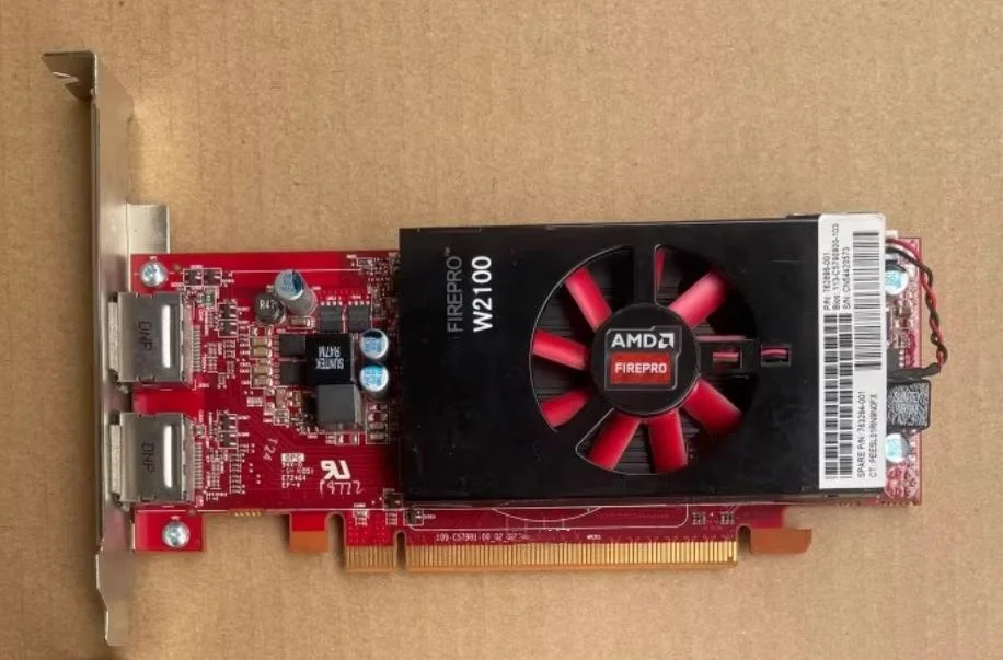 

Видеокарта FirePro W2100 2 ГБ 128 бит GDDR3 2x DP
