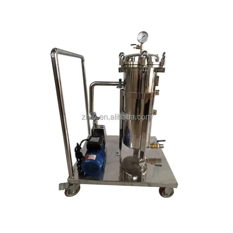 Zhilv Portable Chemicals Water Treatment Wine Beer Oil-Water Separation Single Bag Type Liquid Filtration