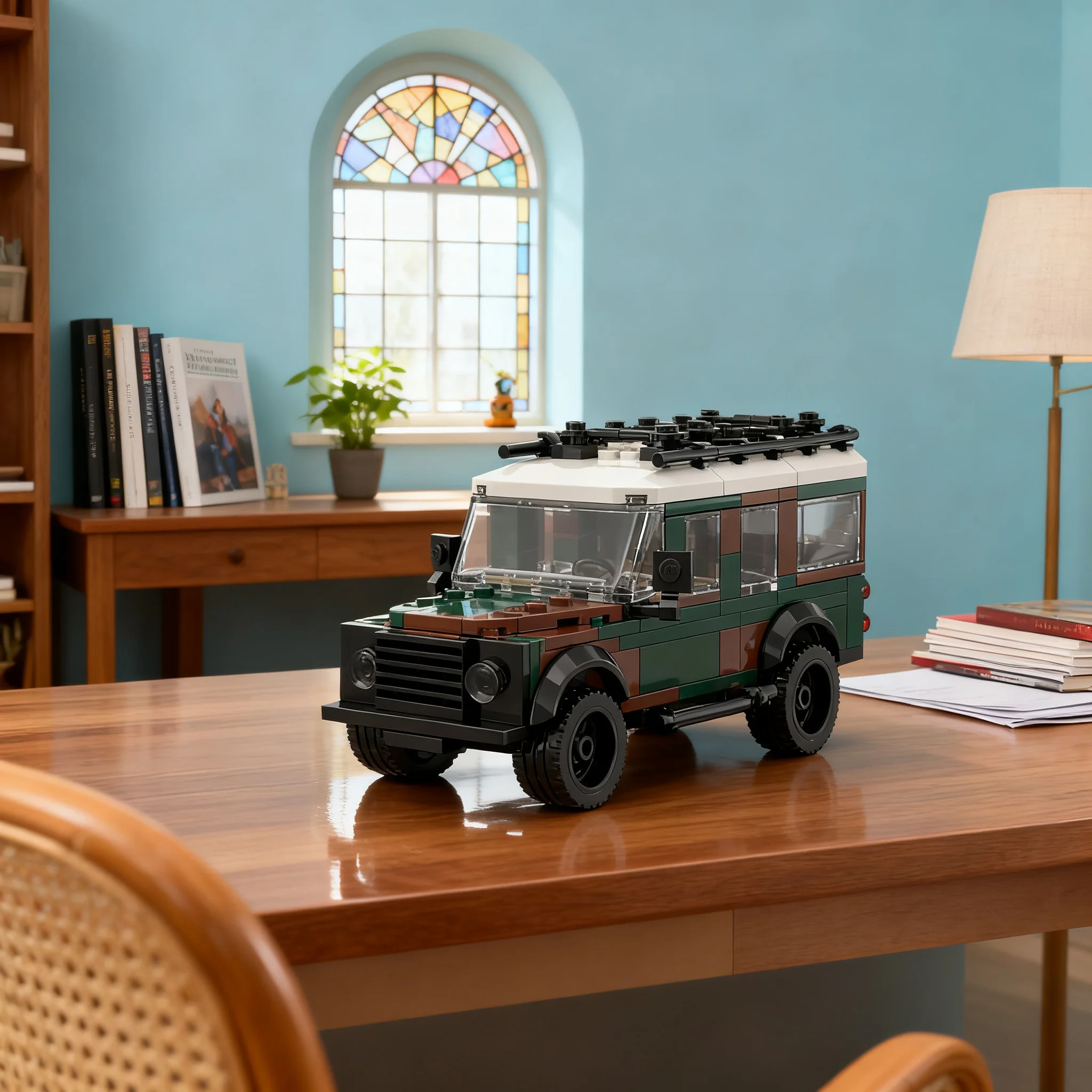 236pcs MOC Defender 110 Model Building Blocks Christmas Gift Construction Toys Craft DIY Art 3D Assemble Education Creative