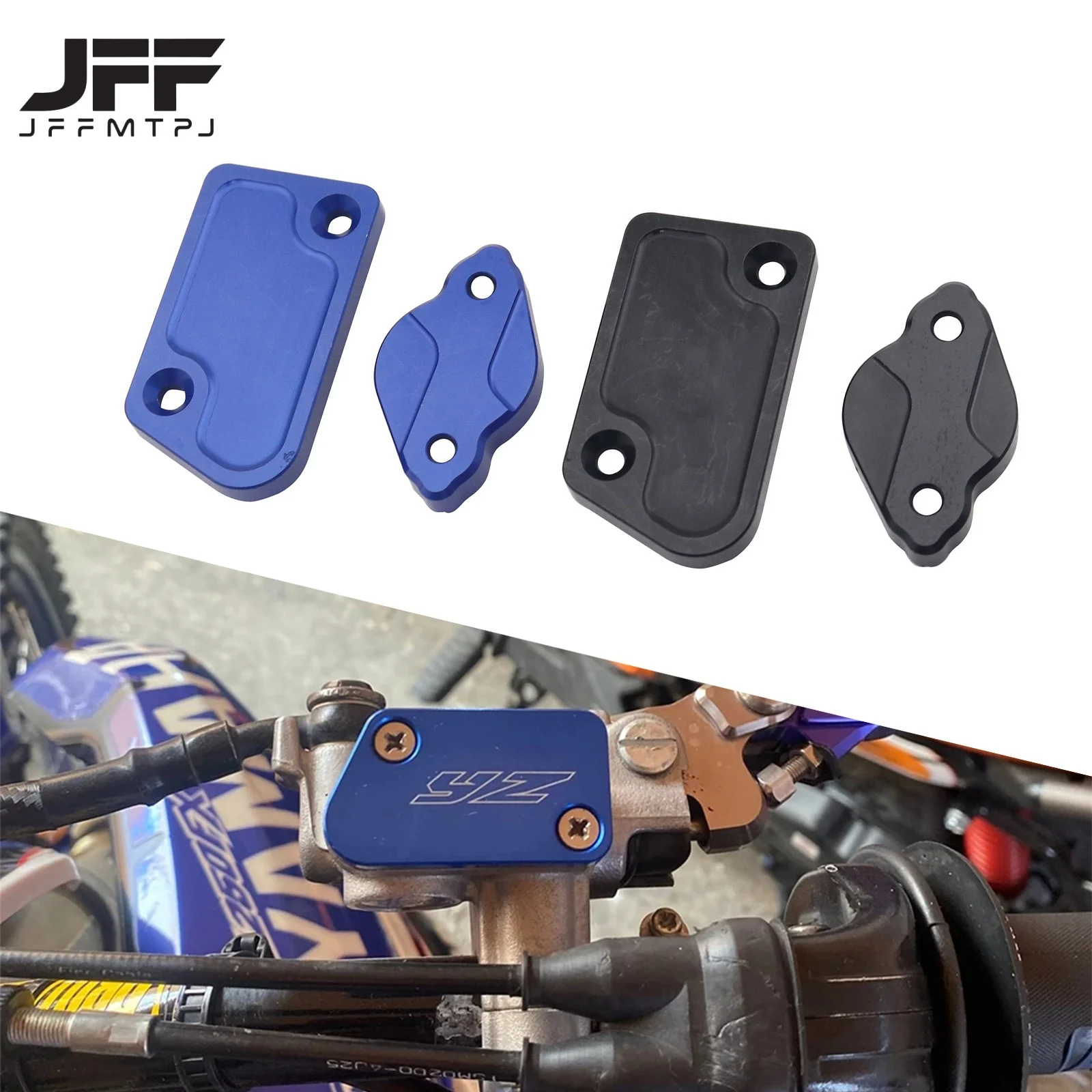 

Motorcycle CNC Front Rear Brake Fluid Reservoir Cap Cover For HONDA CR 125R 250R CRF 150R 250X 450R 450X 250RX 250F 2002 2023