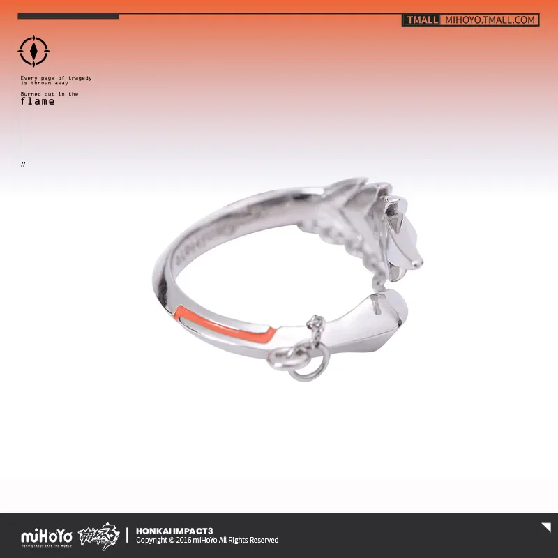 miHoYo 公式ゲーム Honkai Impact 3 キアナ・カスラナ テーマリングセット アニメアクセサリー同人漫画オーナメントコスプレハロウィンギフト