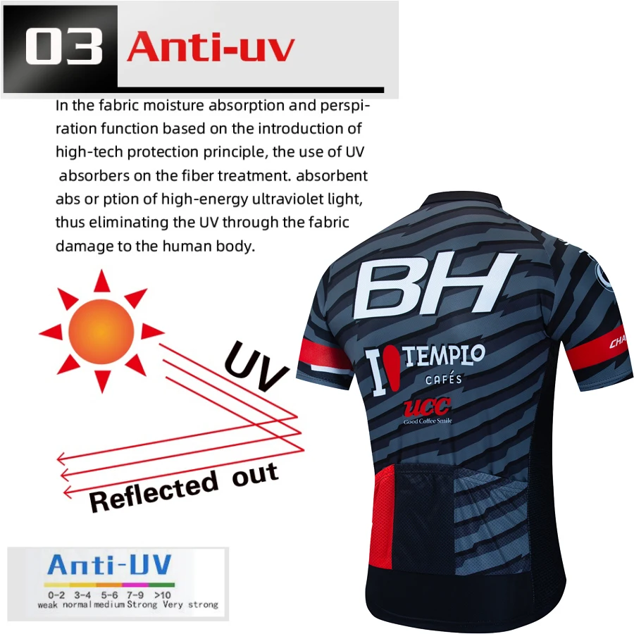 BH Cycling Uniform Mtb Male Clothing for Bicycle Complete 2024 Bib Shorts Man Men\'s Bike Clothes Pants Gel Suits Outfit Set Team