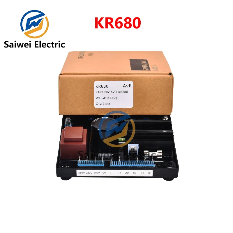 

KR680 AVR Voltage Automatic Excitation Regulator KERUI Diesel Generator Set