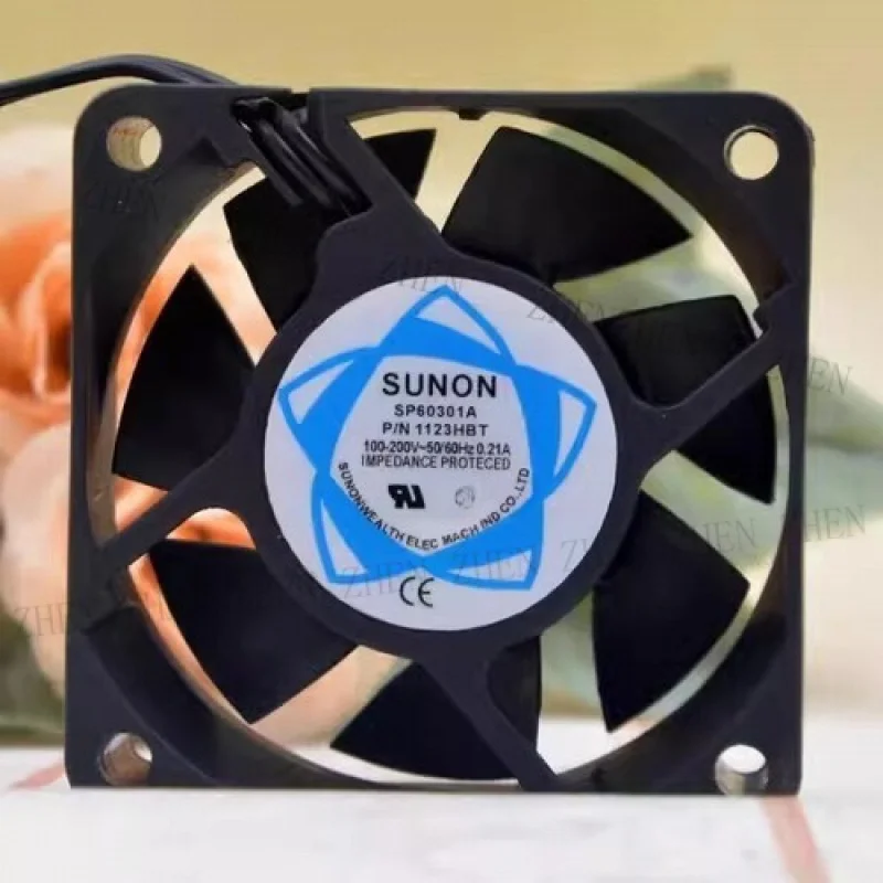 

Y FOR SUNON SP60301A P/N 1123HBT 12038 100V/200V 0.21A 12CM Silent Cooling Fan