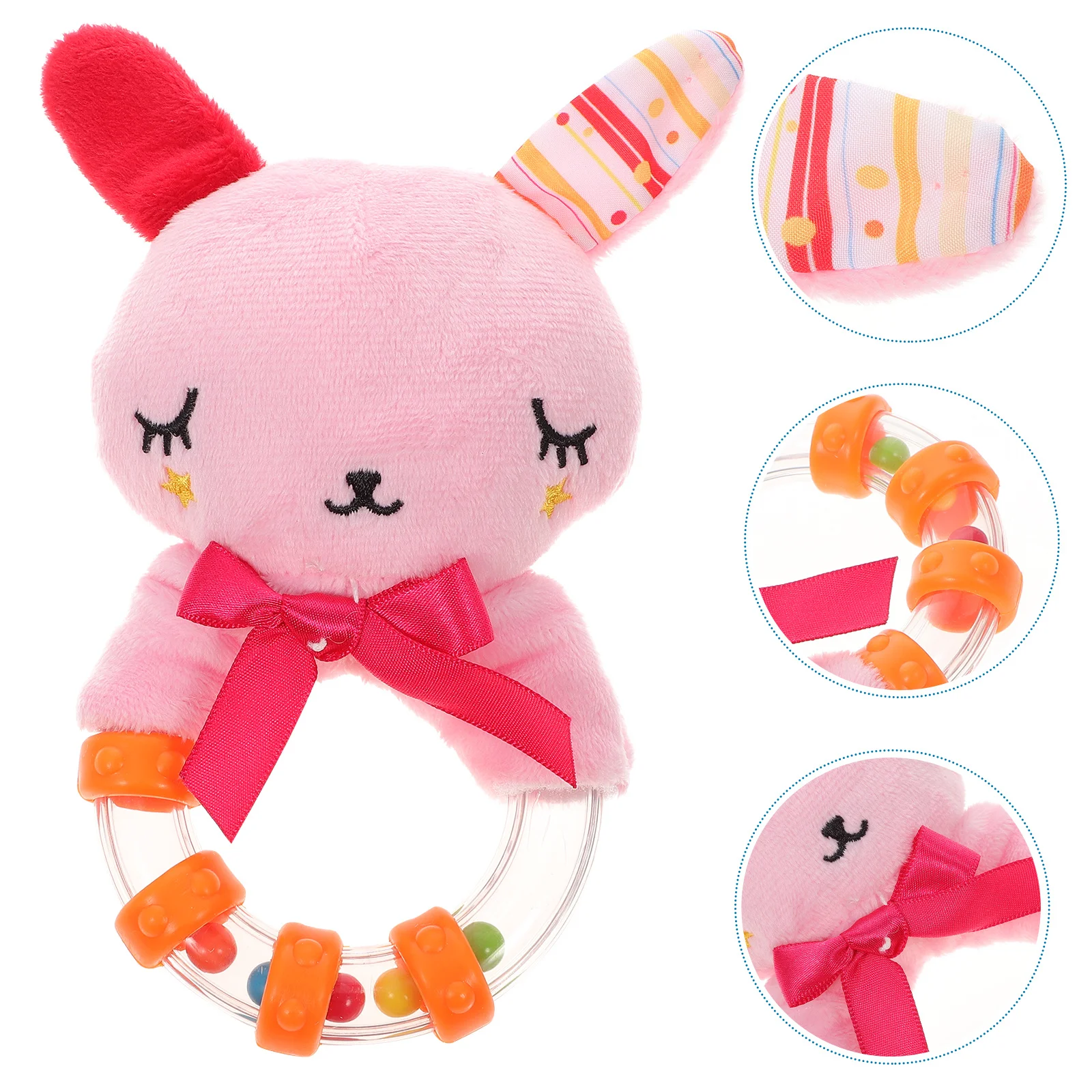 Hochet à main pour bébé, Animal de dessin animé, hochet éducatif pour bébé, apprentissage précoce, Shaker, formation auditive des yeux et des mains