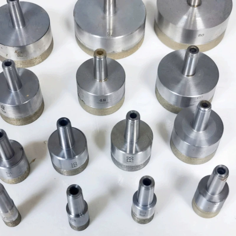 Premium Sintered Diamond Drill Bits with Morse Cone Shank for Glass Tile Ceramic, Diameter: 3mm~130mm.