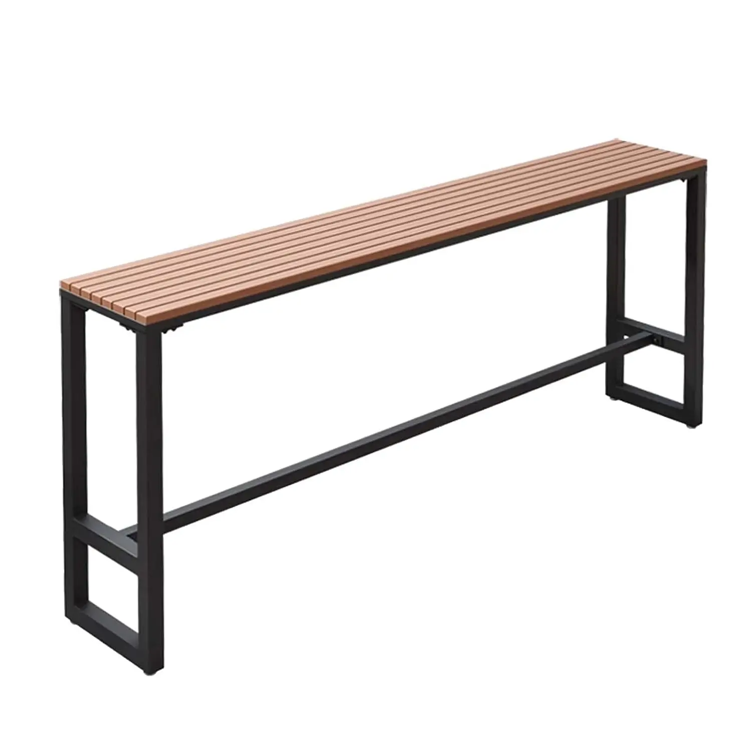 

Промышленный барный стол длиной 47-79 дюймов, с железным каркасом, узкий, для кухни, с регулируемой высотой, для сада, балкона, патио, на заказ