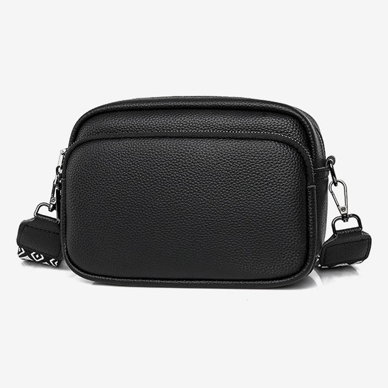 

Fashion Women's Crossbody Bag PU Leather Lady Shoulder Bags Soft Big Capacity Purses for Women Square Bag with Adjustable Strap