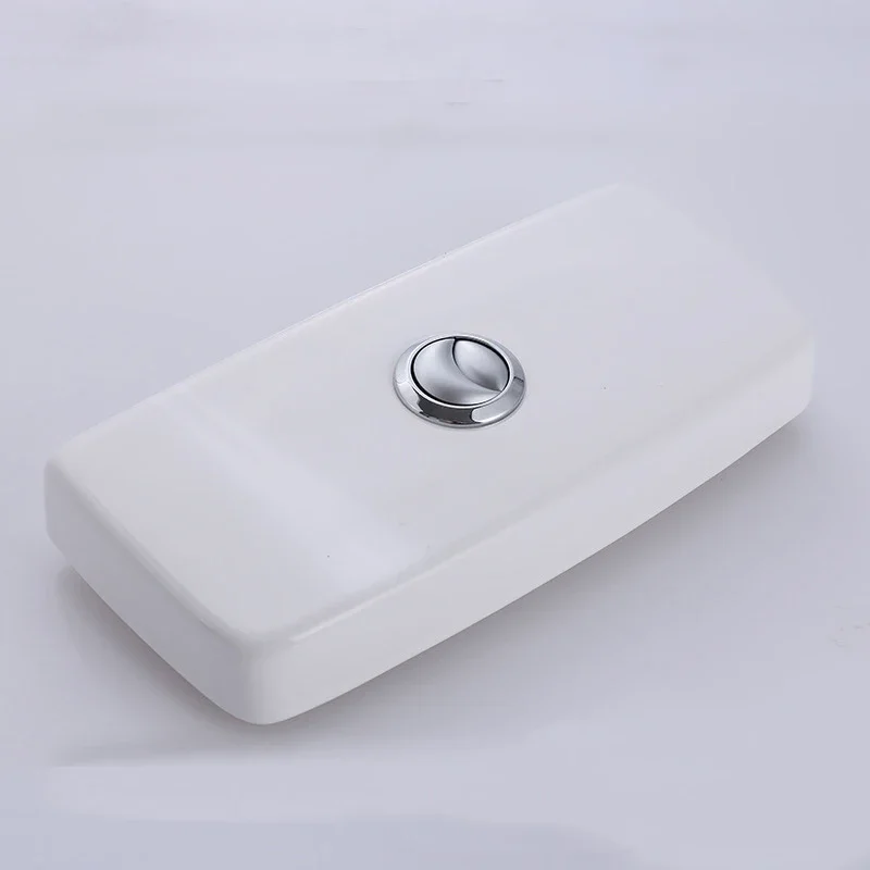 Toilet Toilet Water Tank Flush Button Double Press Flush Switch at the Top of The Button Toilet Button