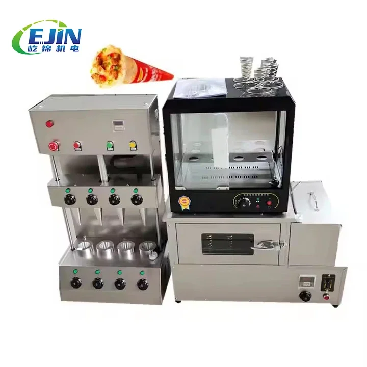 

4 Heads Pizza Cone Machine Pizza Oven Electric Stainless Steel Snack Cone Pizza