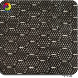 TSAUTOP TSTF376 Carbon Fiber Film 0.5m*2m/10m Water Transfer Printing Hydrographic Film for DIY Crafts And Custom Projects