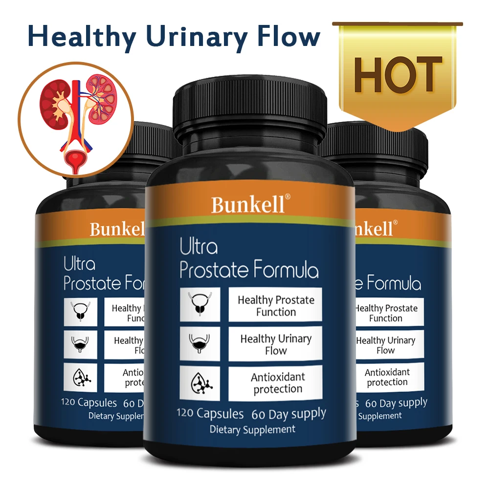 Ultra Prostate Formula - Saw Palmetto, Prostate Health, Antioxidant, Urine Flow, Bladder Emptying, Relieve Frequent Urination