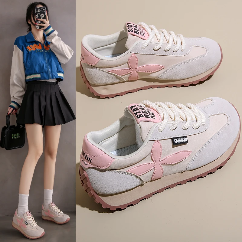 

Luxury Women Sport Golf Sneakers Pink Brown Female Athletic Golfing Shoes Anti-slippery Lady Girls Fitness Golf Golfer Shoes