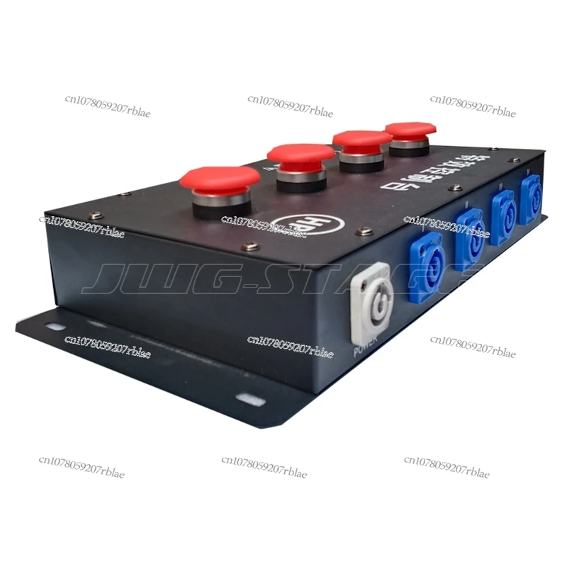 

90V-240VBar Stage Atmosphere Co2 Blizzard Color Paper Machine Switch Carbon Dioxide Gas Column Electromechanical Control Console