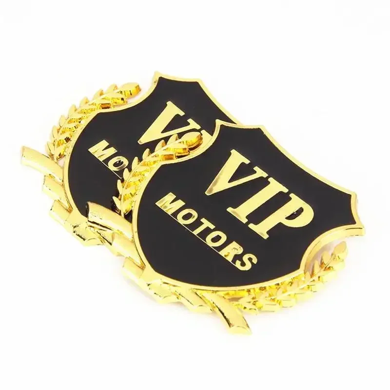 2pcs Car Sticker MOTORS Emblem Badge VIP Decal For Dacia duster logan sandero stepway lodgy mcv 2 dokker Car Styling