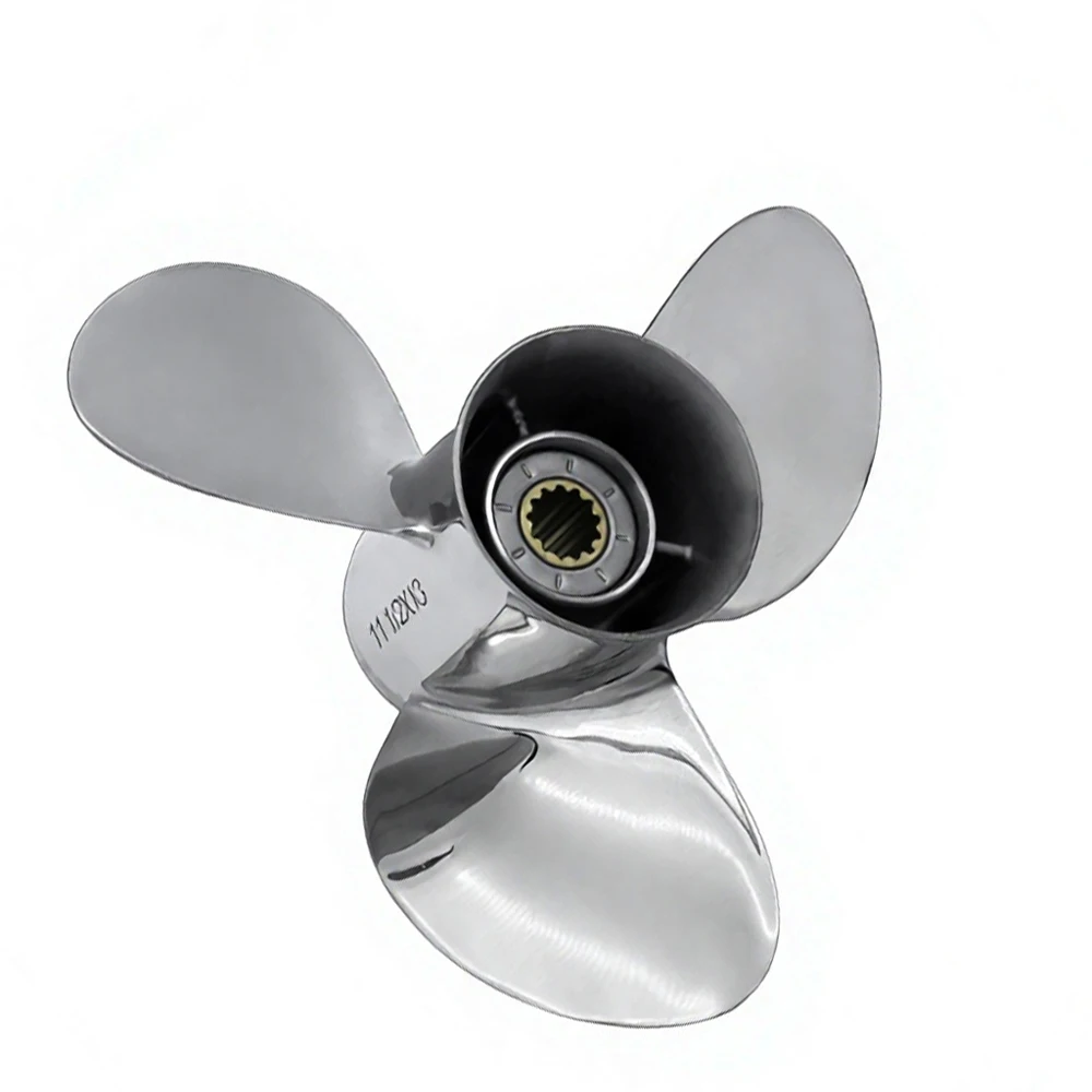 58100-95540-019 Stainless Steel Propeller 11 1/2*13 for SUZUKI 4 Stroke 40-60HP Boat Engine